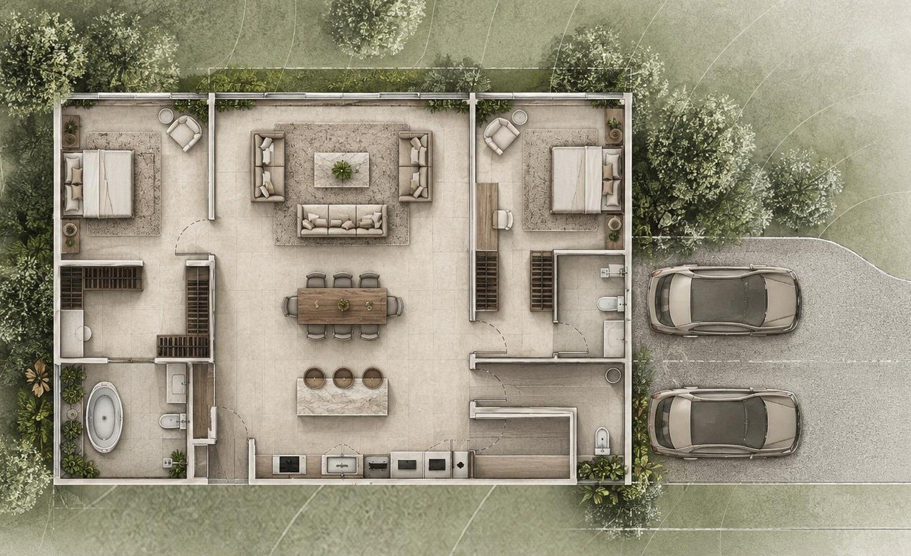 Type A floor plan