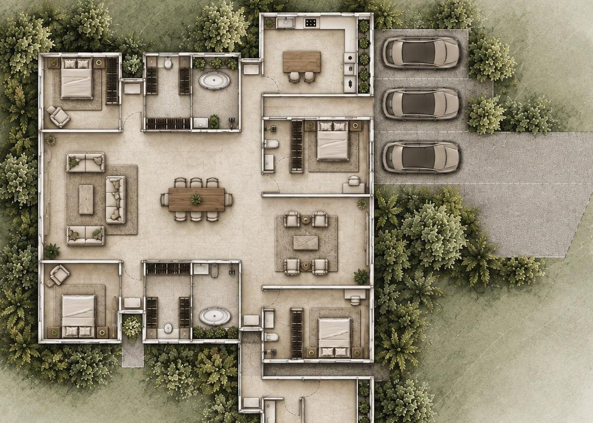 Type C floor plan