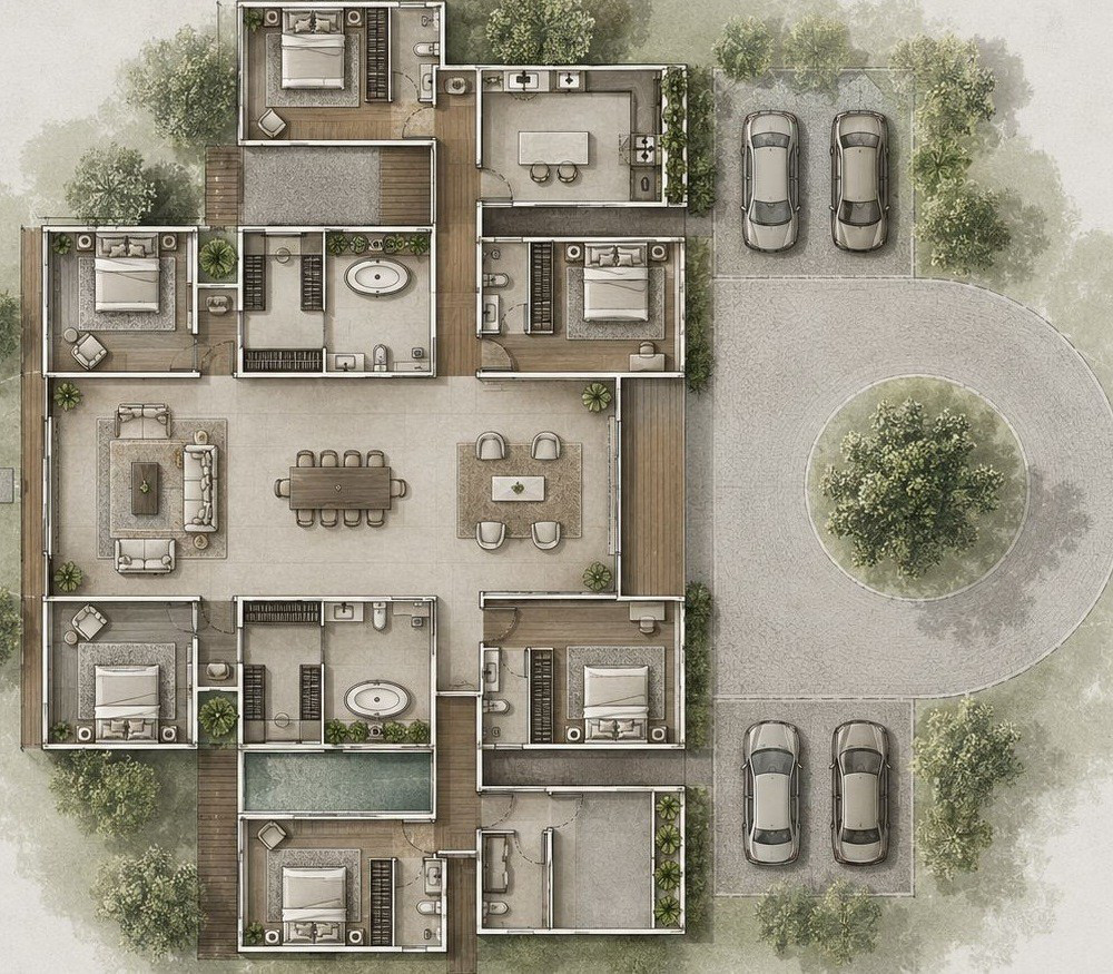 Type D floor plan
